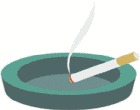 刈谷市・エアコンクリーニング部屋でタバコを良く吸うご家庭